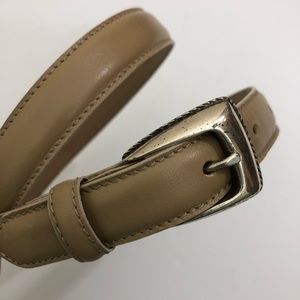 Talbots belt - nude color size M